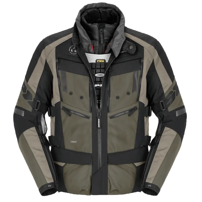SPIDI BLUSÃO MASCULINO COM MEMBRANA REMOVÍVEL SEASON EVO MILITAR - Motoboxe