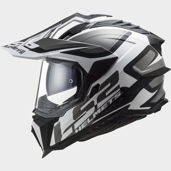 Capacete LS2 EXPLORER ALTER BRANCO - Motoboxe