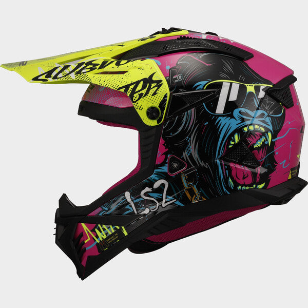 Capacete LS2 FAST II GORILLA - Motoboxe