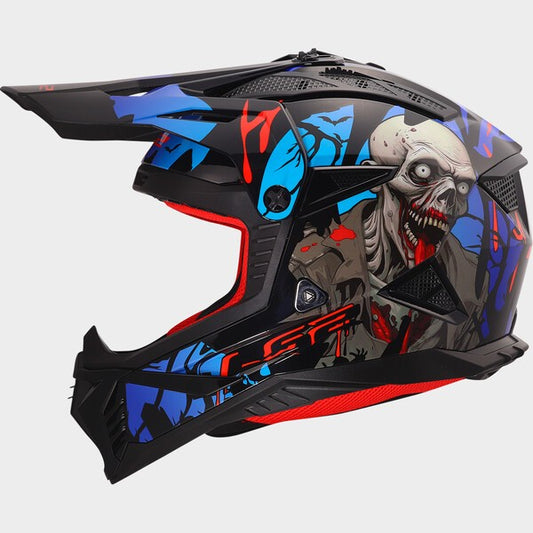 Capacete LS2 FAST II GROTESK ZOMBIE II