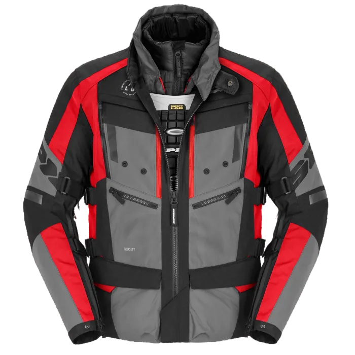 SPIDI BLUSÃO MASCULINO COM MEMBRANA REMOVÍVEL SEASON EVO VERMELHO - Motoboxe