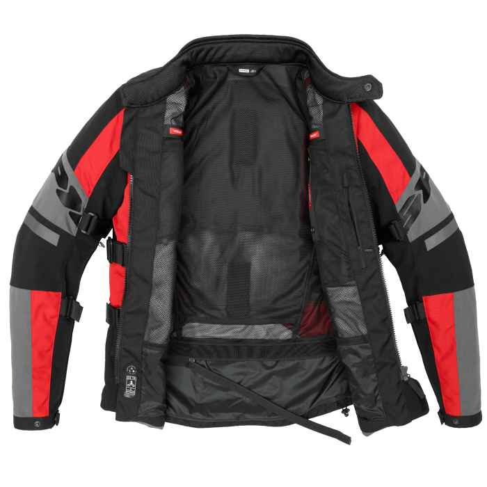SPIDI BLUSÃO MASCULINO COM MEMBRANA REMOVÍVEL SEASON EVO VERMELHO - Motoboxe