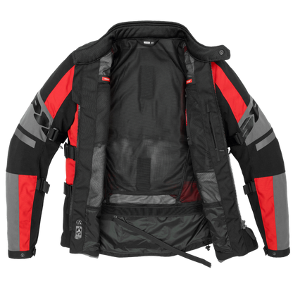 SPIDI BLUSÃO MASCULINO COM MEMBRANA REMOVÍVEL SEASON EVO VERMELHO - Motoboxe