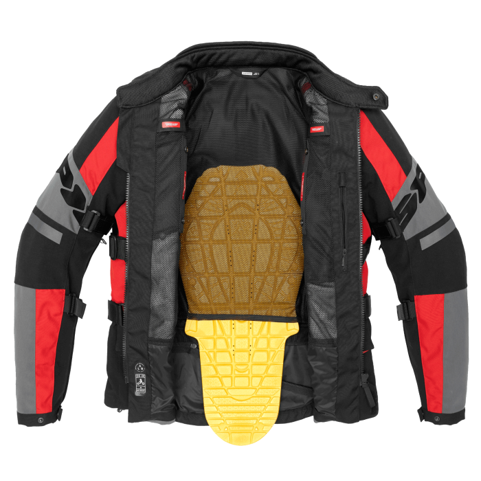 SPIDI BLUSÃO MASCULINO COM MEMBRANA REMOVÍVEL SEASON EVO VERMELHO - Motoboxe