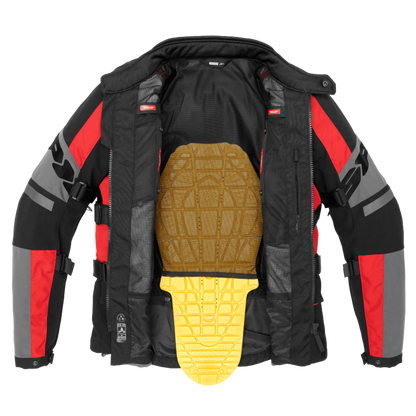 SPIDI BLUSÃO MASCULINO COM MEMBRANA REMOVÍVEL SEASON EVO VERMELHO - Motoboxe