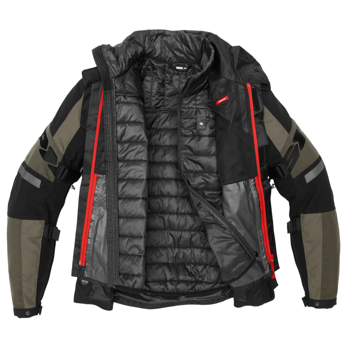 SPIDI BLUSÃO MASCULINO COM MEMBRANA REMOVÍVEL SEASON EVO MILITAR - Motoboxe