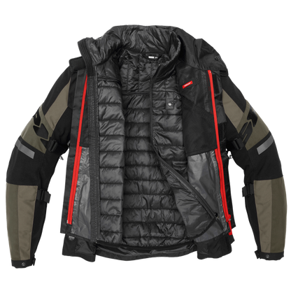 SPIDI BLUSÃO MASCULINO COM MEMBRANA REMOVÍVEL SEASON EVO MILITAR - Motoboxe