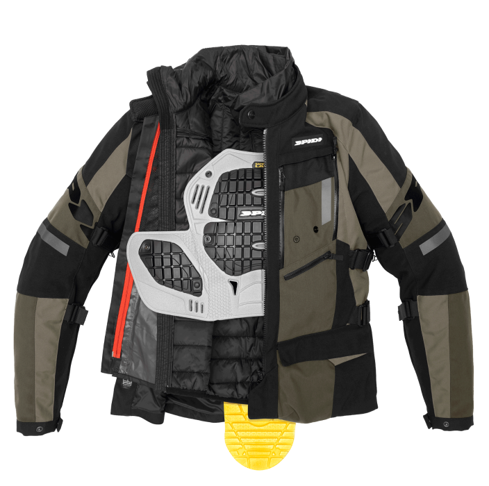 SPIDI BLUSÃO MASCULINO COM MEMBRANA REMOVÍVEL SEASON EVO MILITAR - Motoboxe