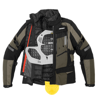 SPIDI BLUSÃO MASCULINO COM MEMBRANA REMOVÍVEL SEASON EVO MILITAR - Motoboxe