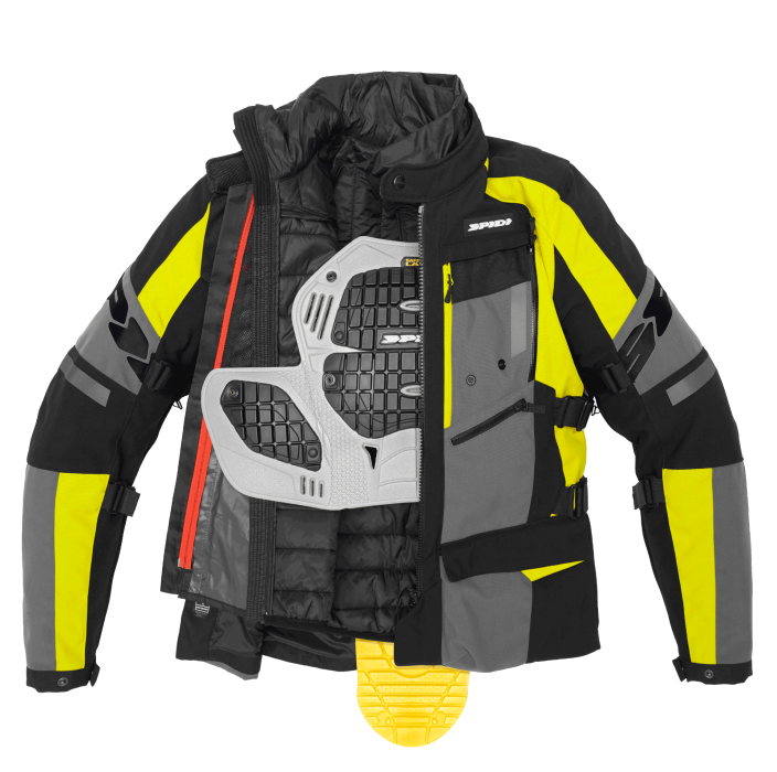 SPIDI BLUSÃO MASCULINO COM MEMBRANA REMOVÍVEL SEASON EVO NEON - Motoboxe