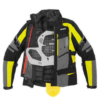 SPIDI BLUSÃO MASCULINO COM MEMBRANA REMOVÍVEL SEASON EVO NEON - Motoboxe