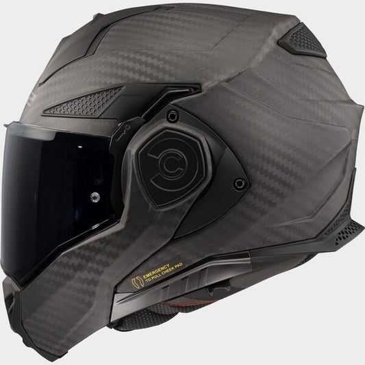 Capacete LS2 ADVANT X CARBONO PRETO MATT