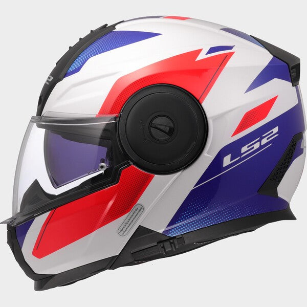 Capacete LS2 SCOPE II DURIA VERMELHO / AZUL / BRANCO - Motoboxe