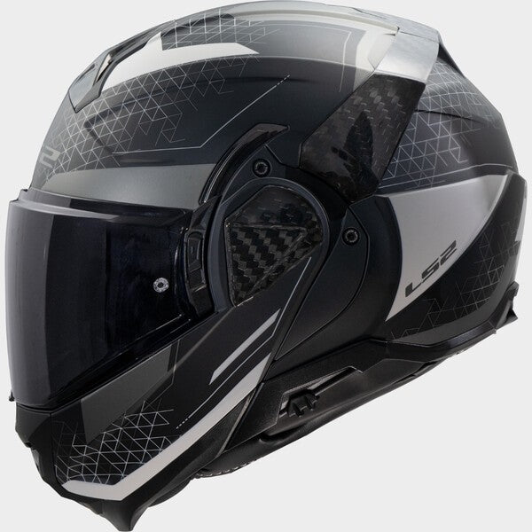 Capacete LS2 ADVANT II ASTRAL PRETO - Motoboxe