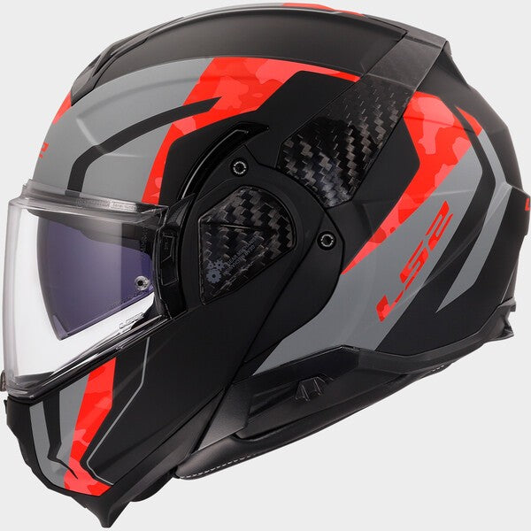 Capacete LS2 ADVANT II GLIDE VERMELHO - Motoboxe