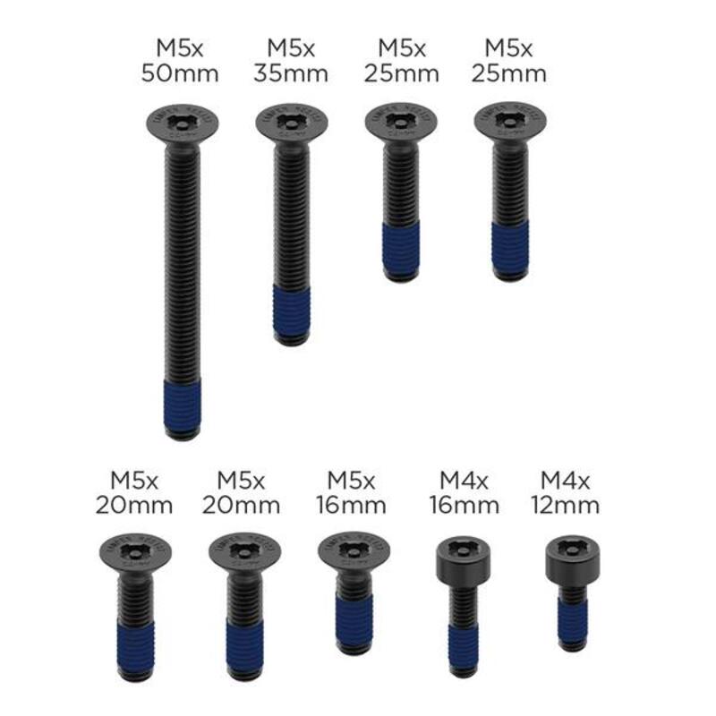 Kit parafusos anti-roubo QUAD LOCK - Motoboxe