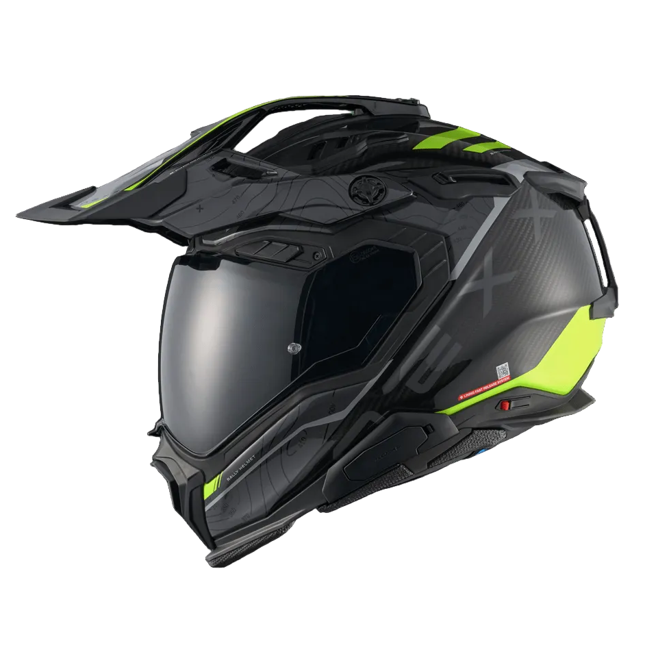 Capacete NEXX X.WED3 FURKA CIZENTO / NÉON - Motoboxe