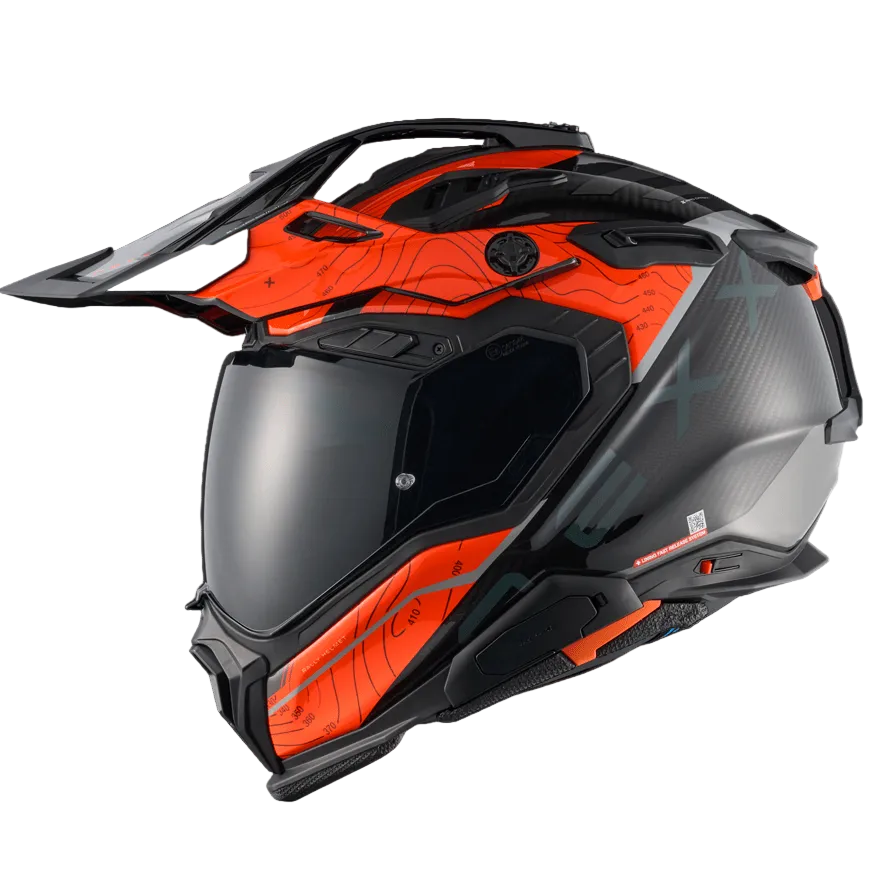 Capacete NEXX X.WED3 FURKA LARANJA / CIZENTO - Motoboxe
