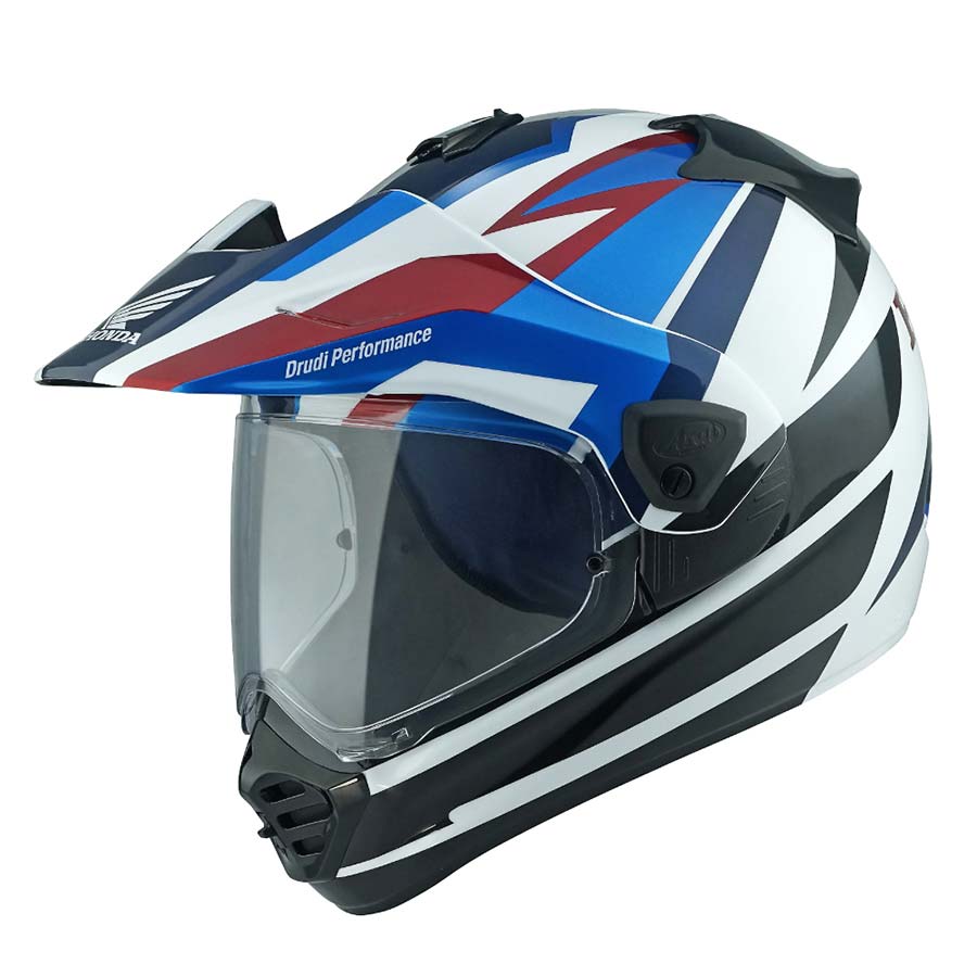 Capacete ARAI TOUR-X5 HONDA AT AZUL