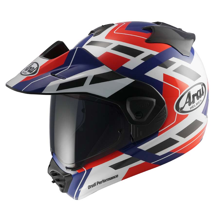 Capacete ARAI TOUR-X5 VERMELHO / PRETO / AZUL