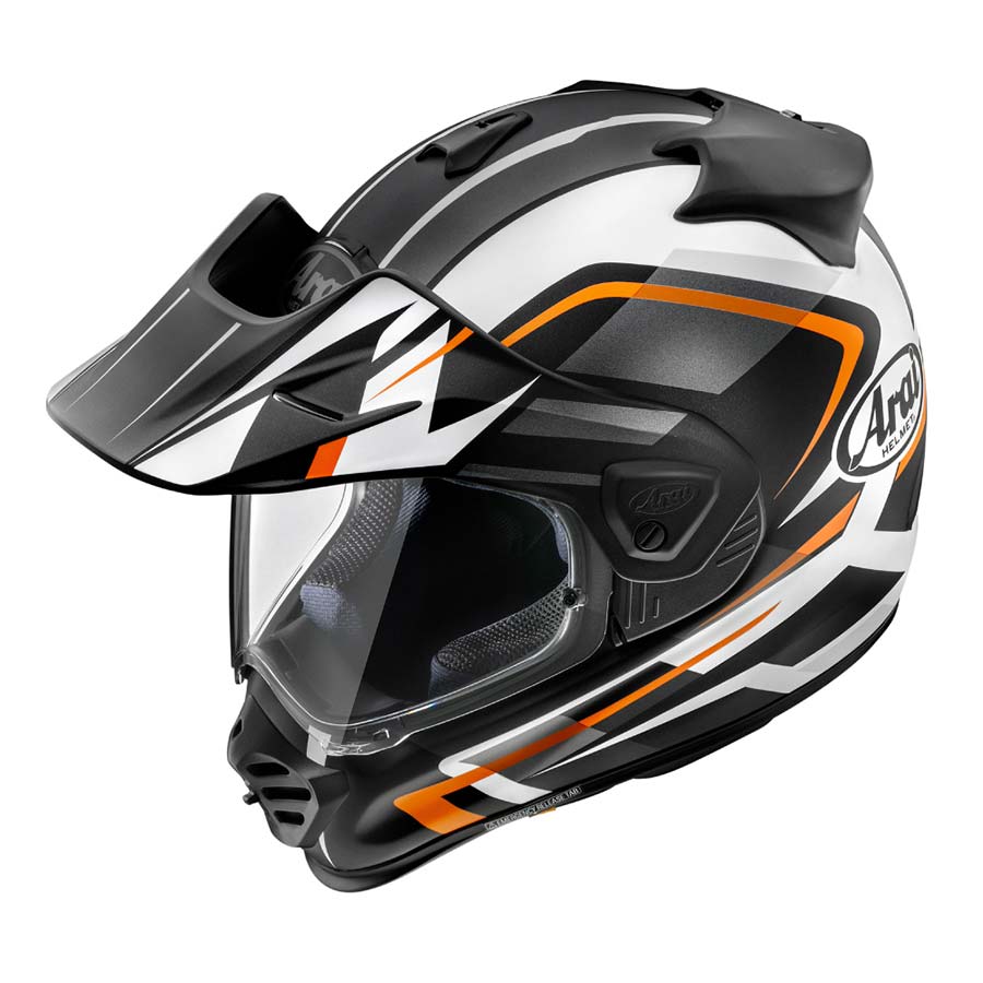 Capacete ARAI TOUR-X5 DISCOVERY LARANJA
