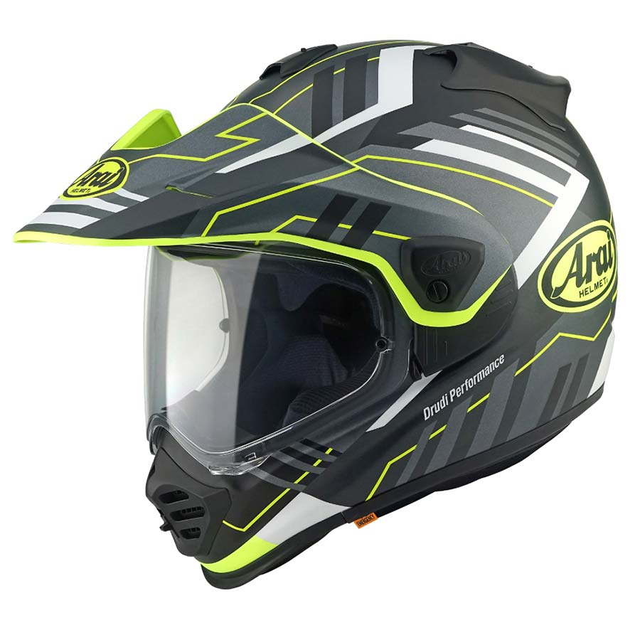 Capacete ARAI TOUR-X5 TRILHA AMARELA