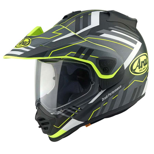 Capacete ARAI TOUR-X5 TRILHA AMARELA