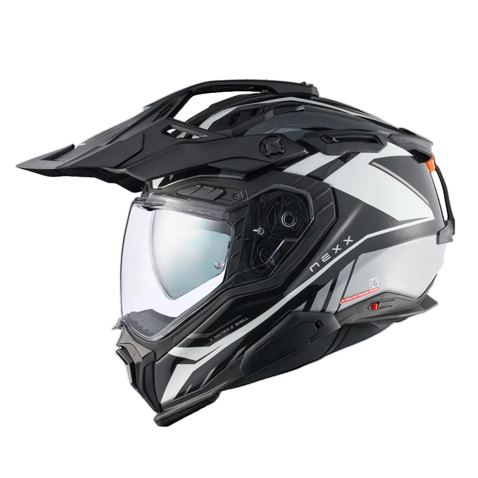 Capacete NEXX X.WED3 GOBI BRANCO / CIZENTO - Motoboxe