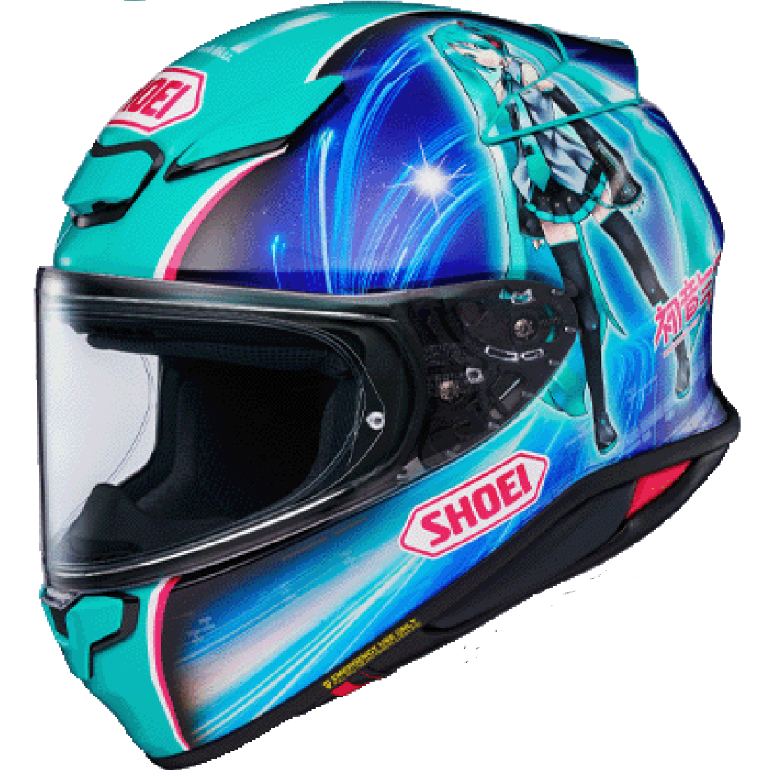 Capacete SHOEI NXR2 HATSUNE MIKU TC-4 - Motoboxe