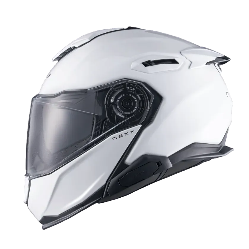 Capacete NEXX X.LIFETOUR PLAIN BRANCO - Motoboxe