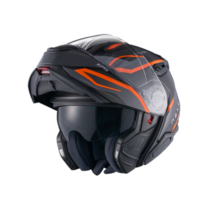 Capacete NEXX X.LIFETOUR CARBONO PRO MILE LARANJA / CIZENTO - Motoboxe