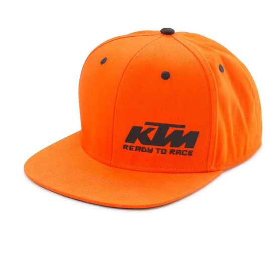 KTM Orange snapback hat - Motoboxe