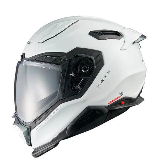 Capacete NEXX X.WST3 PLAIN BRANCO - Motoboxe