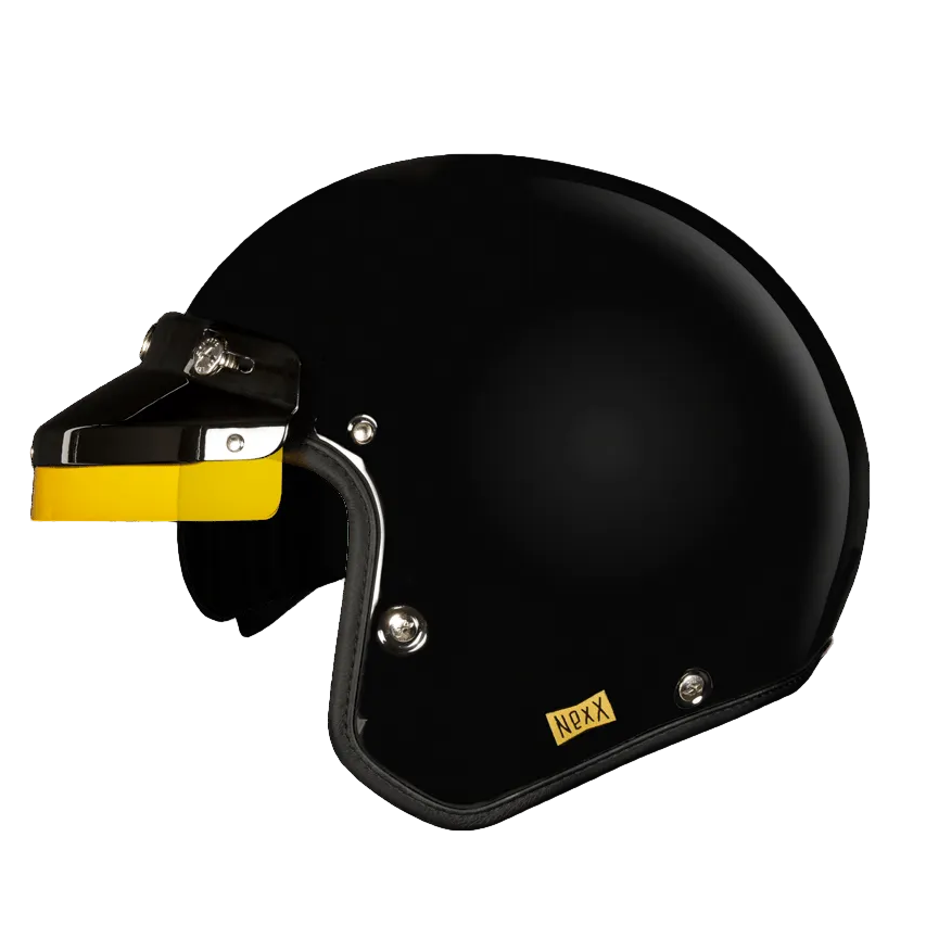 Capacete NEXX X.G30 LAGOON PRETO / DOURADO - Motoboxe