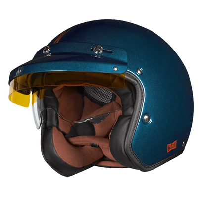 Capacete NEXX X.G30 LAGOON AZUL / COBRE - Motoboxe