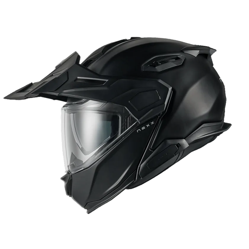 Capacete NEXX X.LIFECOUNTRY PLAIN BLACK - Motoboxe