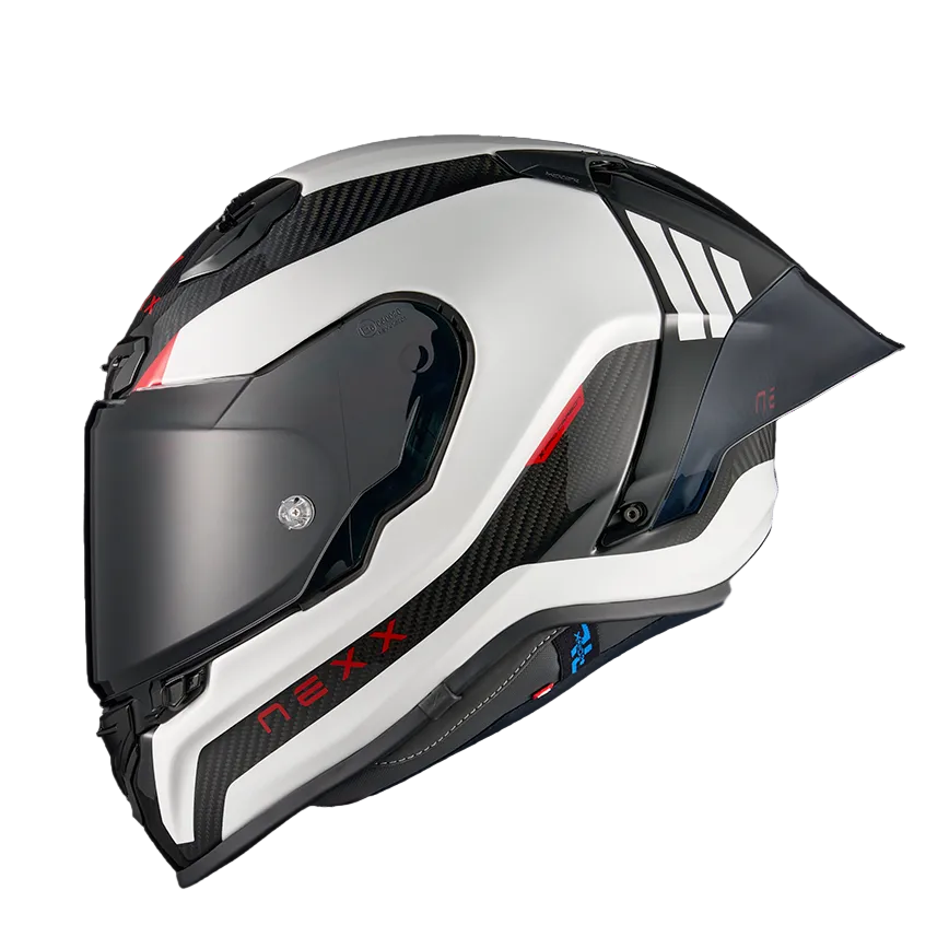 Capacete NEXX X.R3R CARBONO APEX BRANCO - Motoboxe