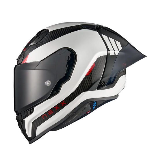 Capacete NEXX X.R3R CARBONO APEX BRANCO - Motoboxe