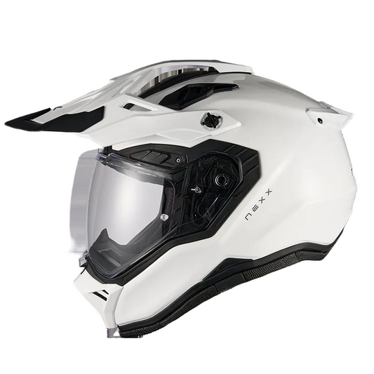Capacete NEXX X.RALLY Plain WHITE - Motoboxe