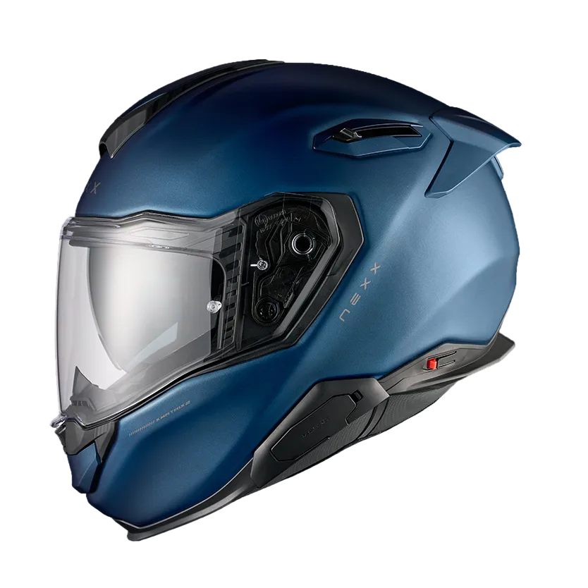 Capacete NEXX X.TR PLAIN AZUL PETRÓLEO - Motoboxe