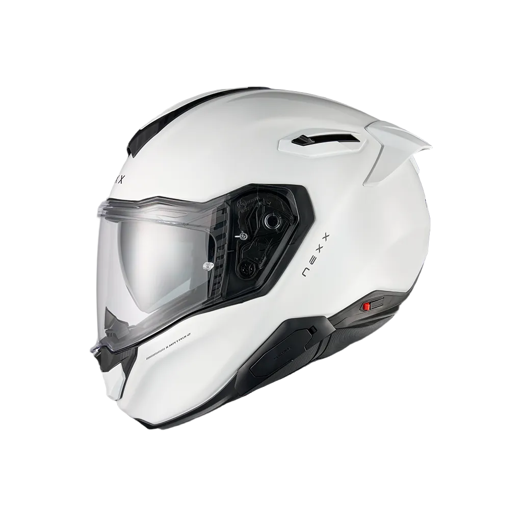 Capacete NEXX X.TR PLAIN BRANCO - Motoboxe