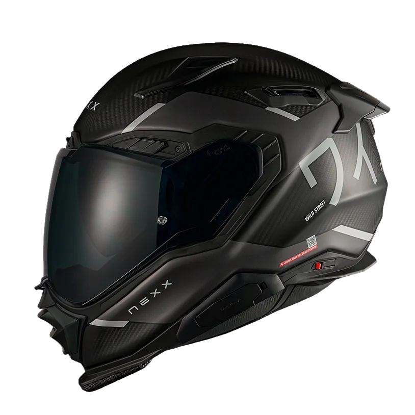 Capacete NEXX X.WST3 CARBONO MANGA CIZENTO / PRETO - Motoboxe