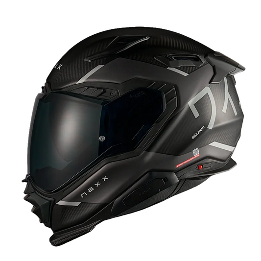 Capacete NEXX X.WST3 CARBONO MANGA CIZENTO / PRETO - Motoboxe