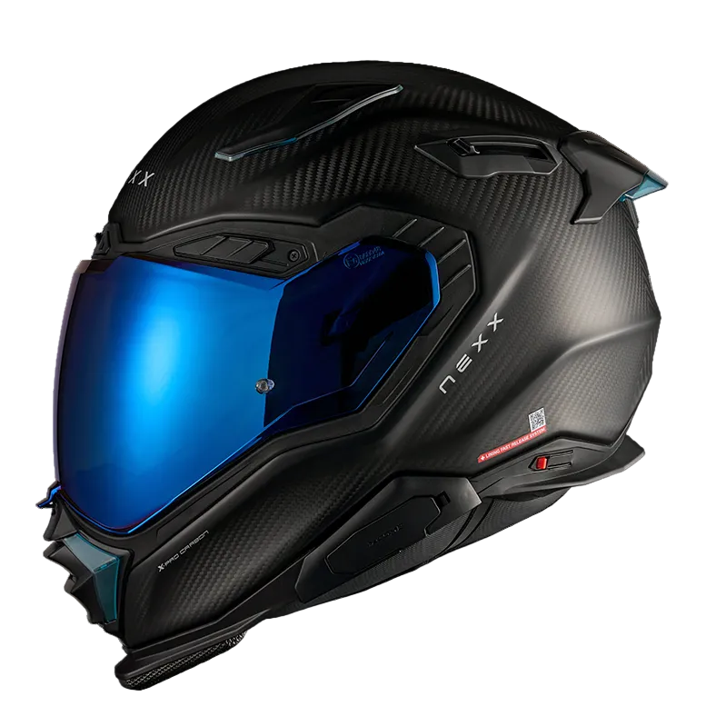 Capacete NEXX X.WST3 CARBONO ZERO PRO AZUL - Motoboxe