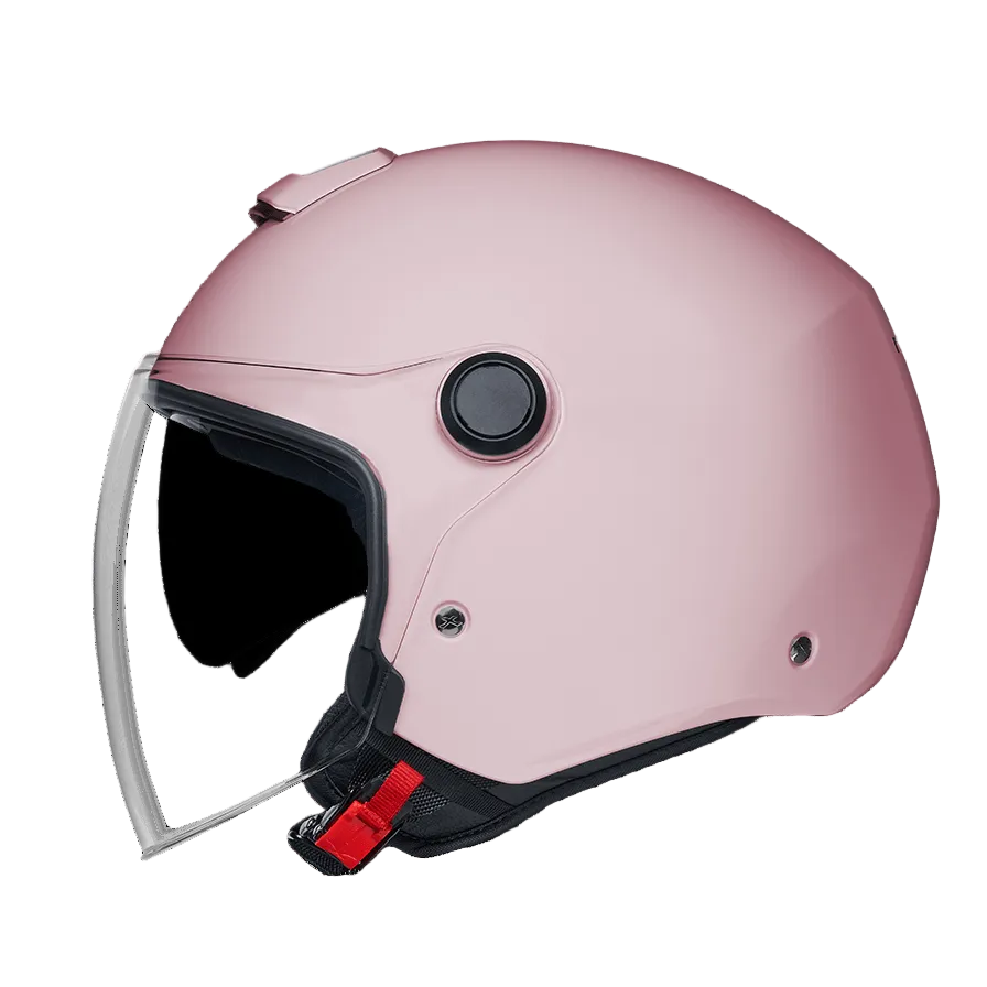 Capacete NEXX Y.10 PLAIN ROSA PASTEL - Motoboxe