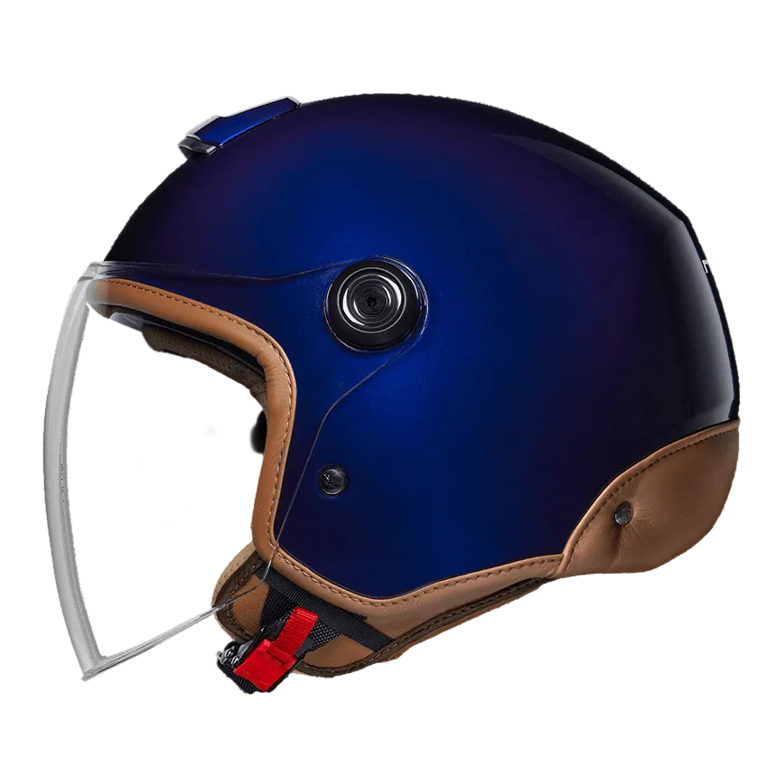 Capacete NEXX Y.10 SUNNY AZUL INDIGO / CAMEL - Motoboxe