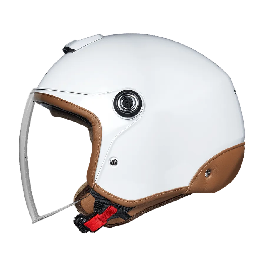 Capacete NEXX Y.10 SUNNY BRANCO / CAMEL - Motoboxe