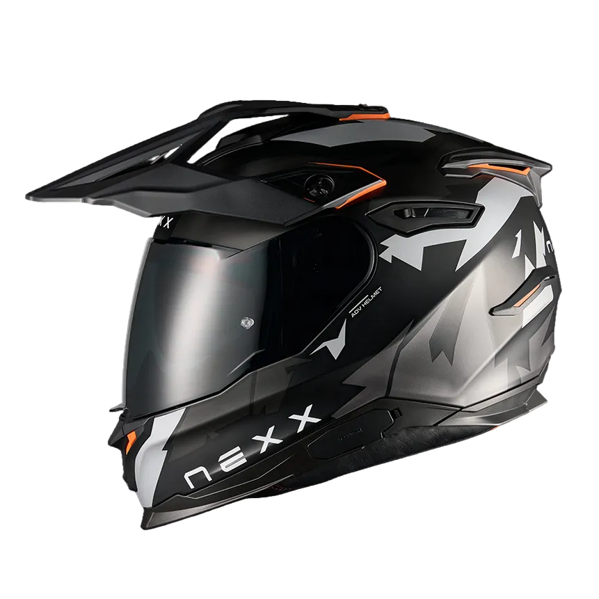 Capacete NEXX Y.TRAVL PRIMAL PRETO / CIZENTO - Motoboxe