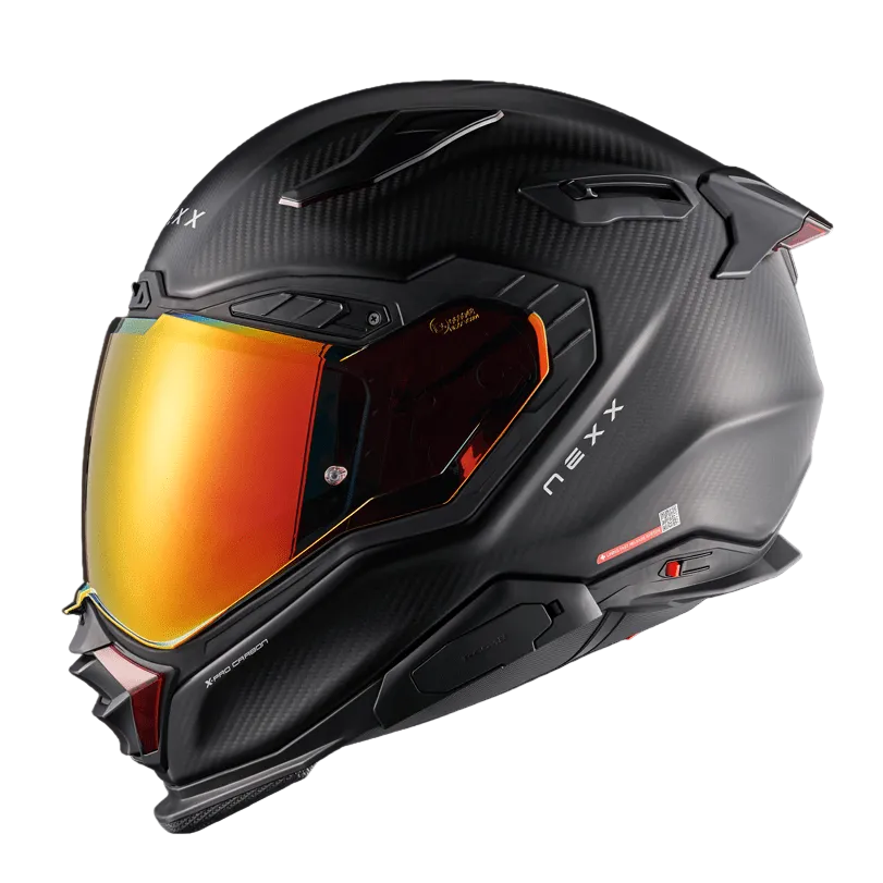 Capacete NEXX X.WST3 CARBONO ZERO PRO VERMELHO - Motoboxe