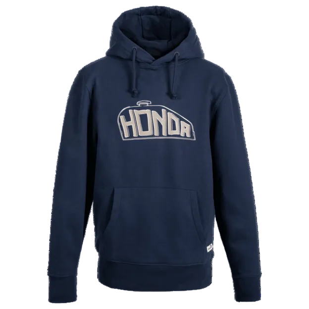 SWEAT COM CAPUZ HONDA URBAN FUN TANQUE EM AZUL MARINHO - Motoboxe